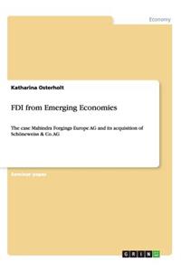 FDI from Emerging Economies