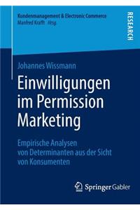 Einwilligungen Im Permission Marketing