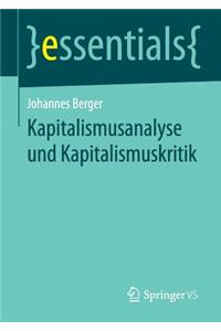 Kapitalismusanalyse und Kapitalismuskritik