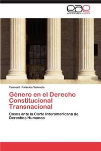 Genero En El Derecho Constitucional Transnacional