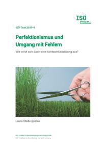 Perfektionismus und Umgang mit Fehlern
