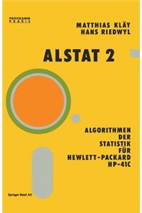 Alstat 2 Algorithmen der Statistik für Hewlett-Packard HP-41C