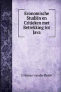Economische Studien en Critieken met Betrekking tot Java