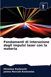 Fondamenti di interazione degli impulsi laser con la materia