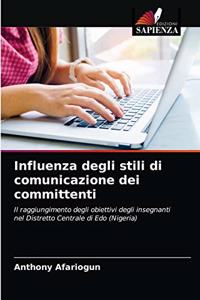 Influenza degli stili di comunicazione dei committenti