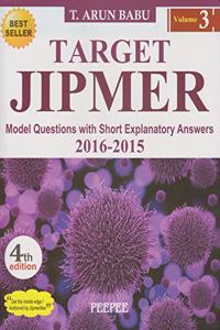 Target Jipmer Model Question with Short Explanatory Answers 2016-2015 vol3 pgmee