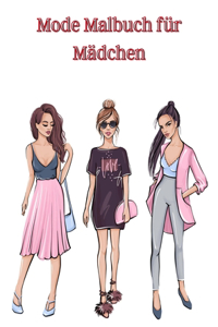 Mode Malbuch für Mädchen