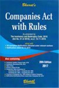 Companies Act With Rules Pocket Size