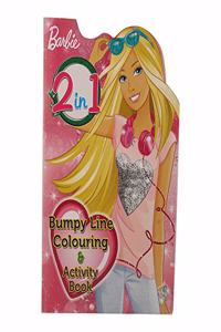 Sterling Barbie 2 in 1 Glitter Colouring & Activity Book