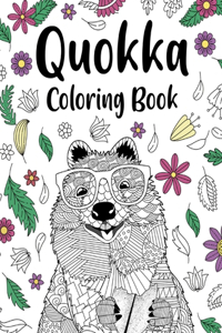 Quokka Coloring Book