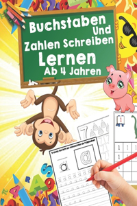 Buchstaben Und Zahlen Schreiben Lernen Ab 4 Jahren