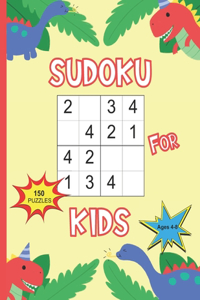 Sudoku For Kids Ages 4-8