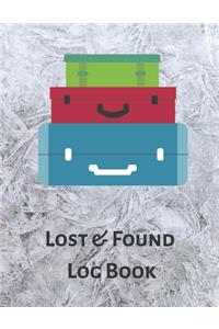 Lost & Found Log Book: Lost Property Template - Record All Items And Money Found - Handy Tracker To Keep Track - Large 8,5"X11" Paperback