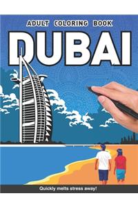 Dubai Adults Coloring Book