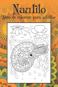 Nautilo - Libro de colorear para adultos