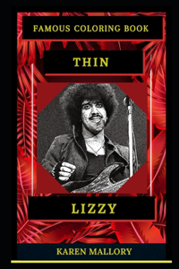 Thin Lizzy Famous Coloring Book