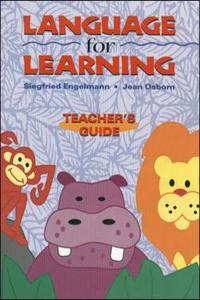 Language for Learning - Additional Teacher's Guide