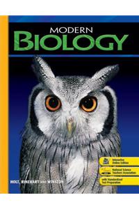 Modern Biology: Biology Video Labs on DVD Lab Manual with Answer Key