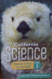 Harcourt School Publishers Science: Student Edition on Cdrom(sgl)Grade 1/Ciencias 2008