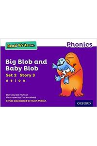 Read Write Inc. Phonics: Purple Set 2 Storybook 3 Big Blob and Baby Blob