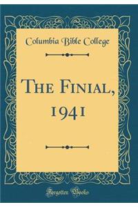 The Finial, 1941 (Classic Reprint)