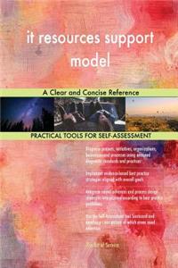 it resources support model A Clear and Concise Reference