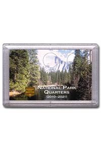 National Park Quarters 3x5 (2010-2021) Plastic Display Case