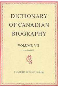 Dictionary of Canadian Biography / Dictionaire Biographique Du Canada