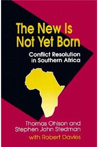 The New is Not Yet Born