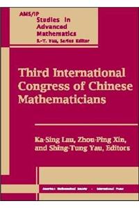 Third International Congress of Chinese Mathematicians, Part 2