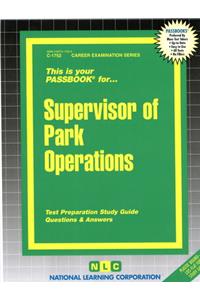 Supervisor of Park Operations