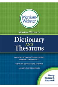 Merriam-Webster's Dictionary and Thesaurus