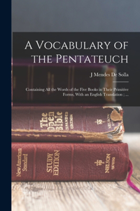 Vocabulary of the Pentateuch
