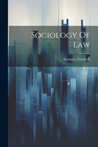 Sociology Of Law