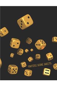 Yahtzee Score Sheets