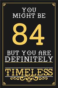 84th Birthday Journal