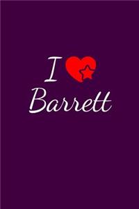 I love Barrett