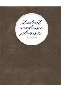Student Academic Planner 2019-2020