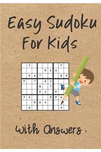 Easy Sudoku For Kids With Answers