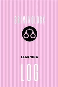 Criminology Learning Log