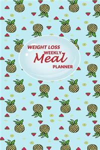 Weight Loss Weekly Meal Planner