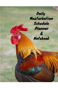 The Daily Masturbation Schedule Planner & Notebook