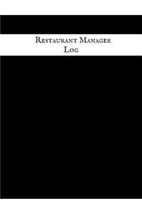 Restaurant Manager Log