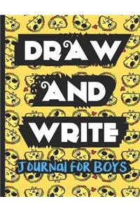 Draw and Write Journal for Boys
