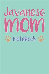 Javanese Mom Composition Notebook of Cat Mom Journal