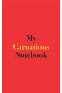 My Carnations Notebook