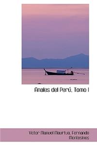 Anales del Per, Tomo I