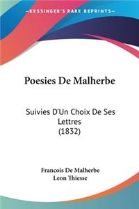 Poesies De Malherbe