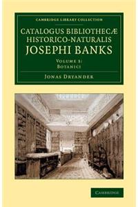 Catalogus bibliothecæ historico-naturalis Josephi Banks