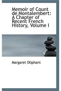 Memoir of Count de Montalembert